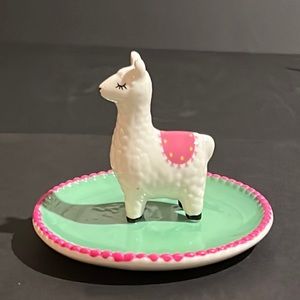 llama jewelry tray